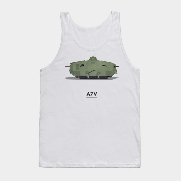 TANK A7V Tank Top by Art Designs
